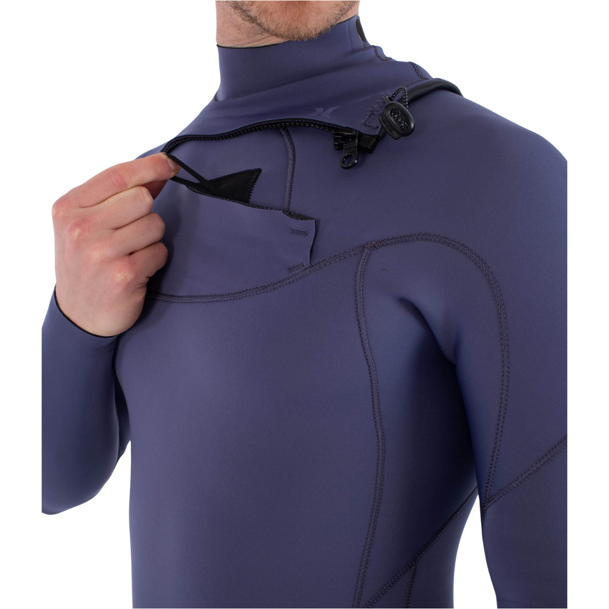 2026 Hurley Hombres Air 3/2mm Chest Zip Neopreno MFS0013312 - Destroyer